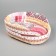 Ovalnoye lying with a side, 38 x 25 x 14 cm, mix of flowers