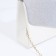 Bag-clate on the magnet, the color is silver