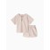 Set for a boy (shirt and shorts), minku, milk color, height 122 cm