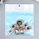 Decor for creativity plastic buckle "Geometry" gold 2.8x6.4 cm