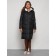 Coat insulated winter female, size 46, black color
