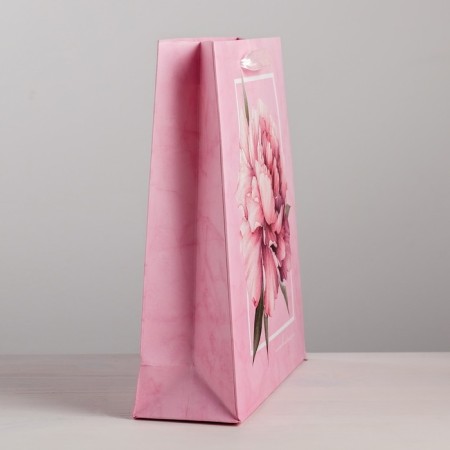 Gift laminated vertical, packaging, “peony”, S 12 x 15 x 5.5 cm-1