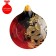Glass Serving shares "Christmas tree toy. Fire Dragon ", 18.2 × 15.5 cm