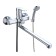 BUNNE BOOOU B8289-18F bathtub, single-leaf, shower watering can and hose, chrome