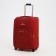 Small suitcase 20 "on lightning, code castle, with extension, red color