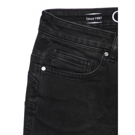 Women's jeans modeling Conte Elegant Skinny, size XL, color Washed Black-2