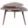 Table Journal Flora, 830x830x550, American walnut