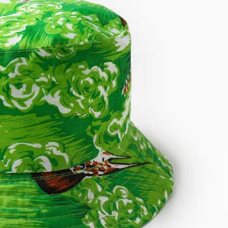 Panama male, green color, size 56-58-1