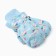 Winter children's mittens minku, Blue color, 15cm