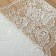 Lace on a grid, 105 mm × 11 ± 1 m, ivory color