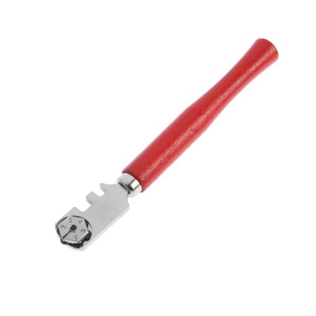 Lam windshield, wooden handle, six -roller-2