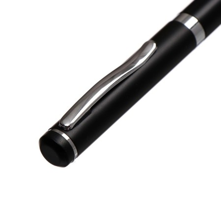 Gift handle, ball "Colombo" in the leatherette case, rotary, black body with silver-4