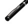 Gift handle, ball "Colombo" in the leatherette case, rotary, black body with silver
