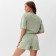 Women's costume (T -shirt and shorts) KAFTAN PLUSHY p. 48-50, green