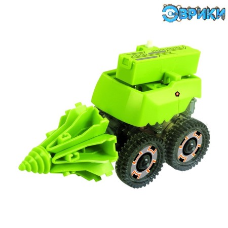 Robot 4 in 1 "dinobot", electronic designer, on batteries-3