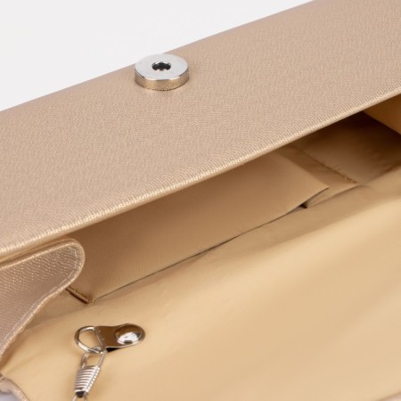 Magneta bag, long chain, beige color-2