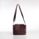 Cross-Bodi bag with zipper, dark pink color