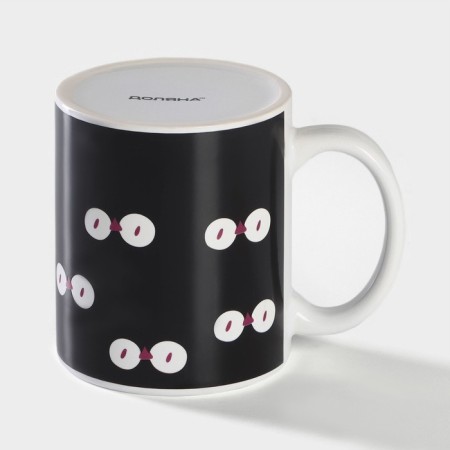 Homeleon mug ceramic shade "Owl", 350 ml-4
