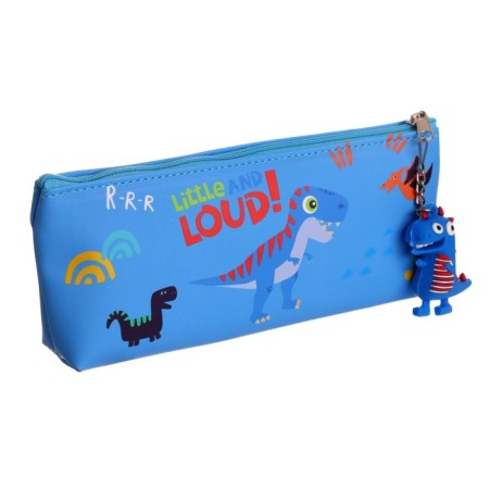 School Penal on the zipper "Dinosaurus", with a suspension, mix-7
