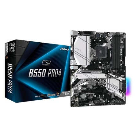 ASROCK B550 PRO4, AM4, B550, 4XDDR4, VGA, HDMI, ATX.-4