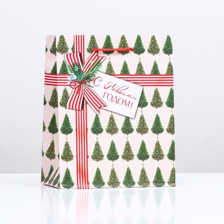 Gift package "Fluffy New Year", 18 x 22.3 x 10 cm
