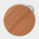 Doska is a pronounced premium "Round", with a met alternate pen, d = 25 cm, thickness 1.7 cm, beech