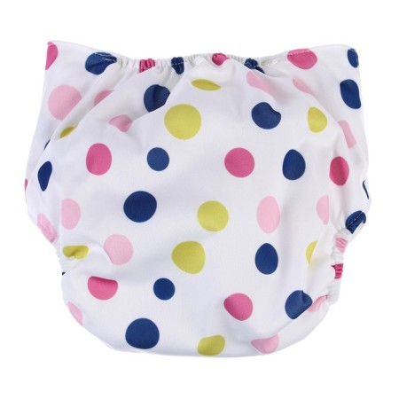 Reusable diaper+ 1 insert included "balls", white/pink color-6