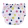 Reusable diaper+ 1 insert included "balls", white/pink color