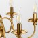 Anter chandelier 6x40W E14 Brass 64x64x50 cm Bayerlux