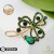 Dark green in gold