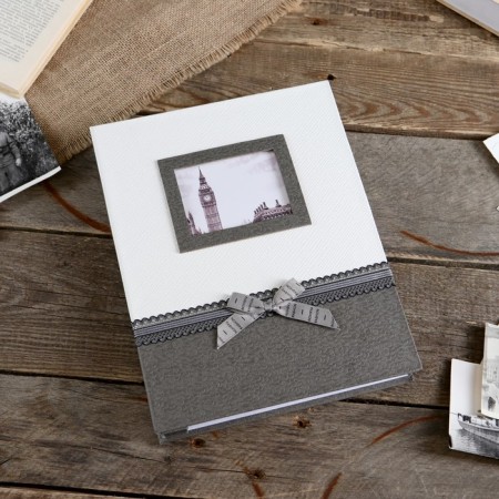 Photo album magnetic 20 sheets "Balt and lace" MIX 29.5x23.5x4 cm-1