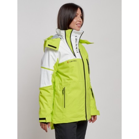 Ski jacket female, size 44, light -colored color-2
