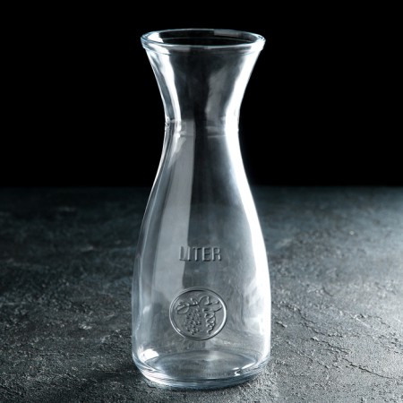 Glass decanter "Bachus", 1 liter