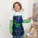 Apron with overturners Children's Ethel "Dino", 49 x 39 cm