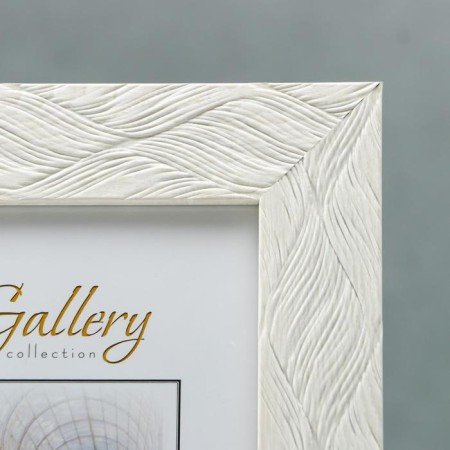 Photo frame plastic Gallery 10x15 cm, 651668 beige (plastic screen)-1