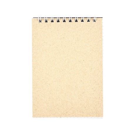 Notepad "Pattern" on the crest, A6 40 sheets in the cage, soft cover, paper density 65 r-4