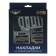 Cartage pedals, anti -slip, chrome, set 3 pcs