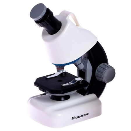 Children's microscope "Young scientist" The frequency of x100, x400, x1200, backlight, white color-1
