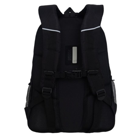 Youth backpack 45 x 32 x 23 cm, Grizzly, ergonomic back, laptop department, black-2