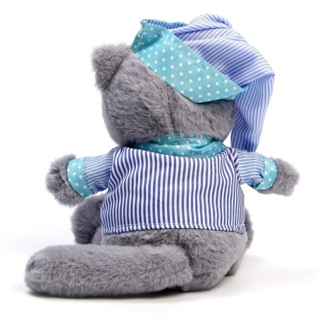 Soft toy "Cat Slanti" in pajamas-8