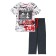 Pajama for the boy PlayTode: T -shirt and trousers, height 122 cm