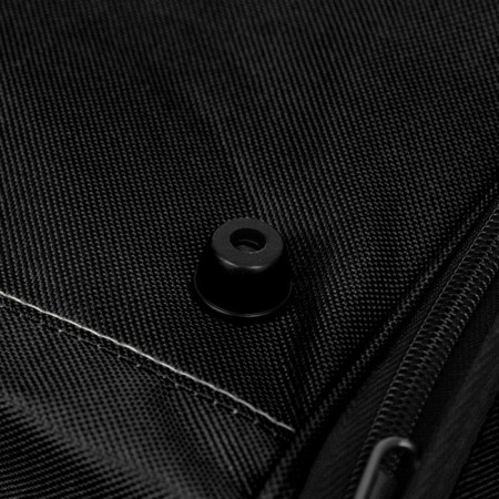 Bag-carrier with a window for a muzzle, 42 x 21 x 25 cm, black-12