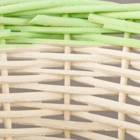 A set of baskets, 3 pcs, 36 × 14 × 39 cm, 32 × 12 × 34 cm, 27 × 11 × 29 cm, willow-5