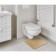 A set of Dasch rugs "Elona", 50x70 cm, 40x50 cm, beige color
