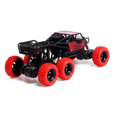 Radio -controlled jeep "Monster 6x6", works on the battery, mix-2