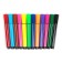 Flomasters 12 colors, thick, in a cardboard box, a ventilated cap