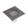Gap Aflorn AF10510T-10, D = 50 mm, vertical, 100x100 mm, brass, graphite
