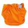 Panties-scammer, reusable, carbon-bamboo fabric, orange color, from 0-36 months.