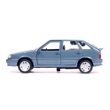 Lada -2114 Metal machine "Samara" 12 cm, inertz, wet asphalt, 2114-12-gy (72)-2