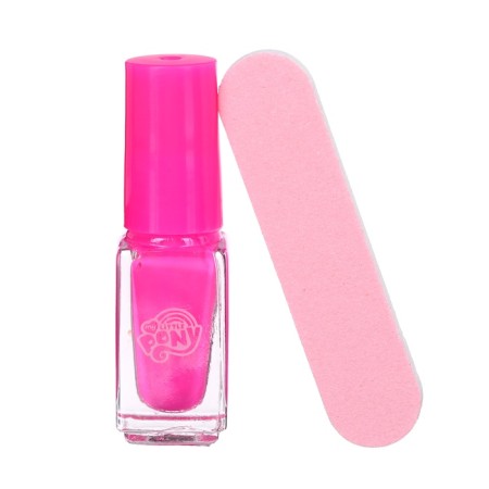 Children's nail polish + file, pink